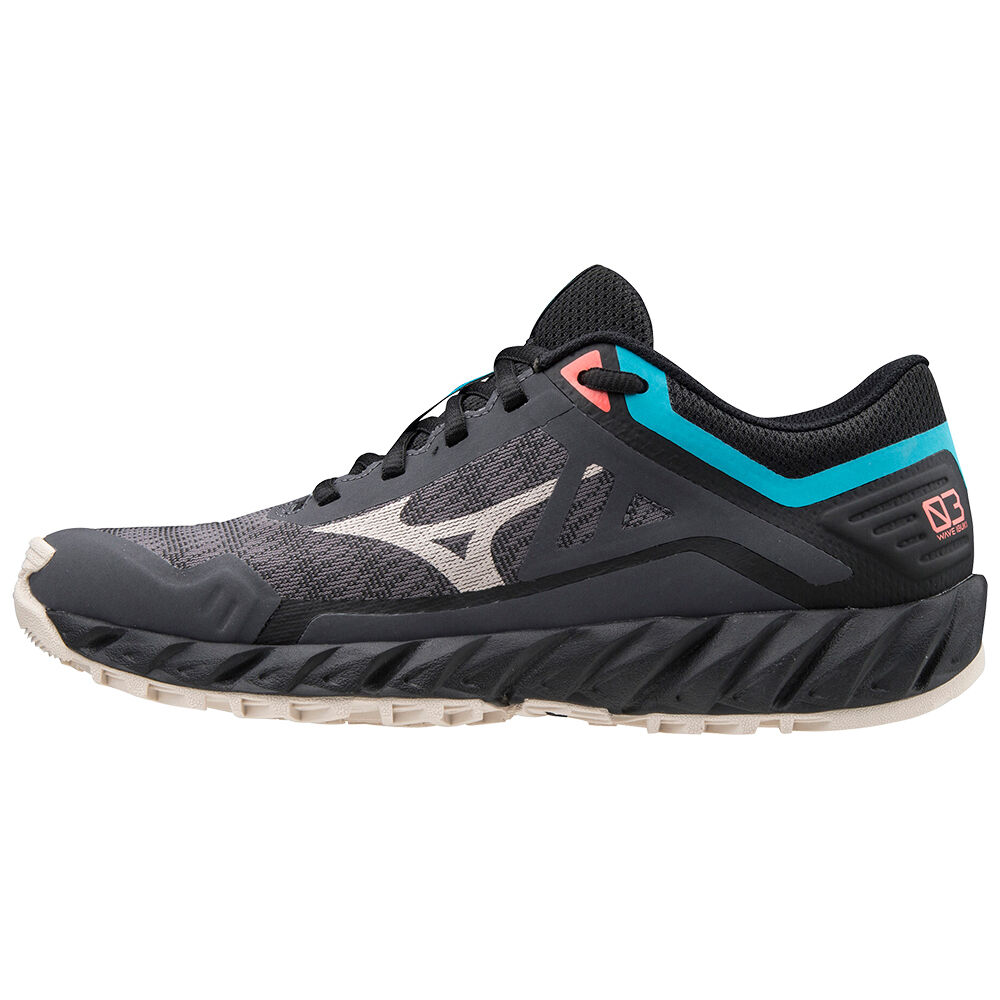 Zapatillas Trail Running Mizuno Wave Ibuki 3 Mujer Negras/Gris/Azules Ofertas FEJO-15804